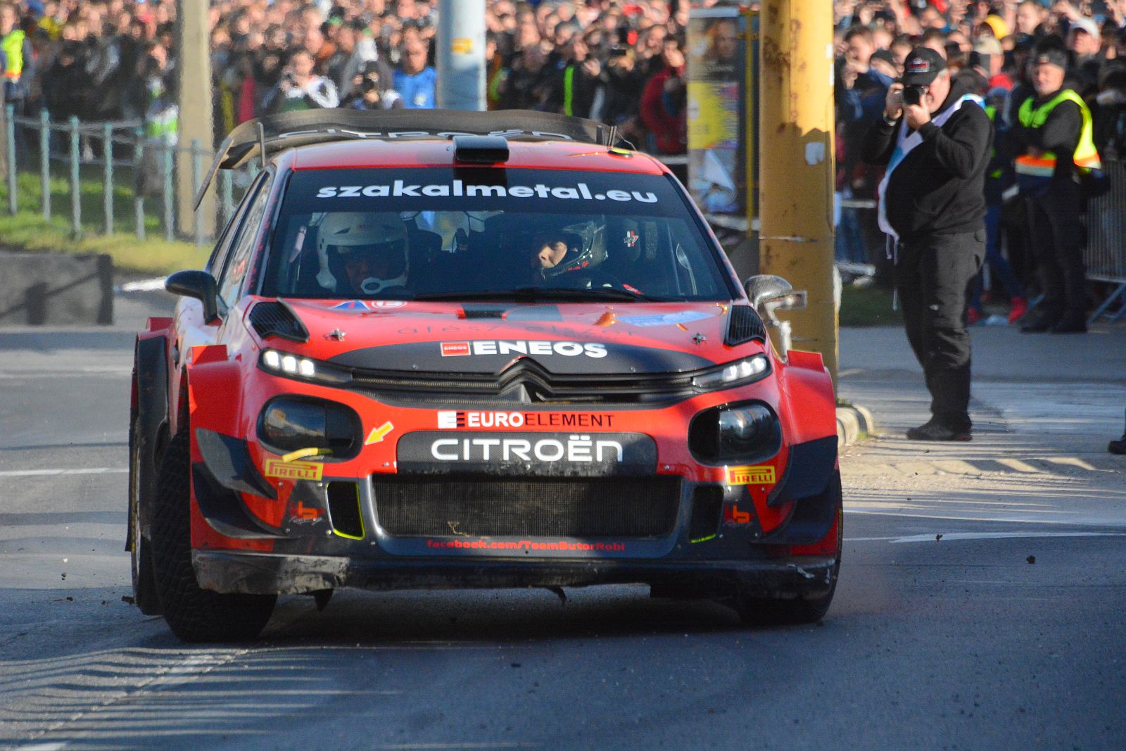 Székesfehérvár Rallye - szuperspeciál a Palotai úton